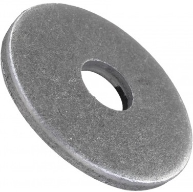 Шайба плоская увеличенная DIN 1052, сталь без покрытия - фото